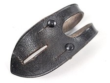 Anknöpflasche für ein Dienstglas der Wehrmacht.