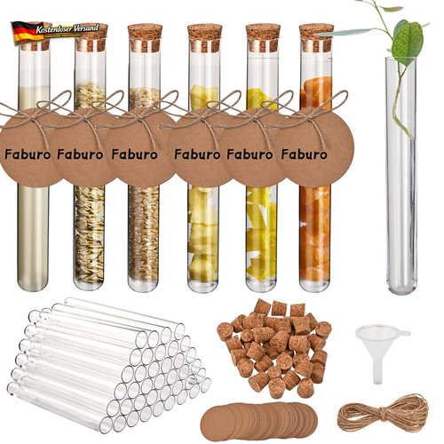 Reagenzgläser set 100 stück - set,