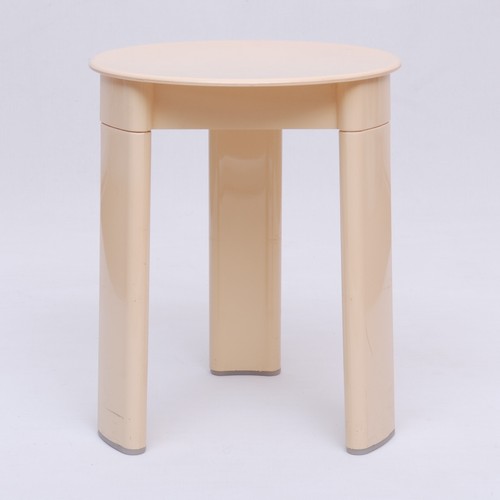 Vintage 80s tripod hocker - vintage,