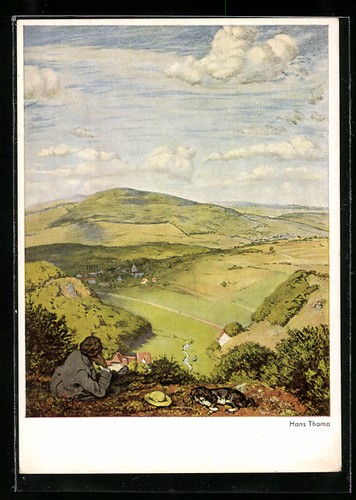 Künstler hans thoma blick - hans,