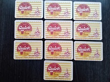 DDR Bieretiketten DDR Quick