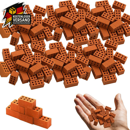 Mini ziegelsteine 2x1x1 - mini, cm