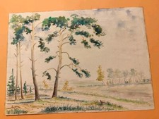 Landschaft | Aquarell Original