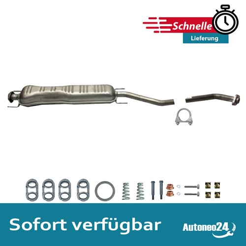 Auspuff mittelschalldämpfer - auspuff,