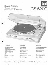 Dual Service Manual für CS