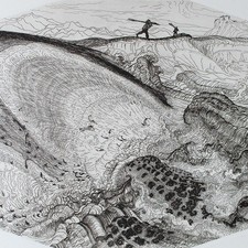 Wenceslas Hablik storm surf