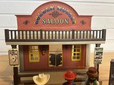 PLAYMOBIL Western 3787 Saloon " Golden Nugget"  m. Zubehör gebraucht  Nostalgie.