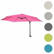 Wandschirm Casoria, Ampelschirm Balkonschirm, 3m neigbar
