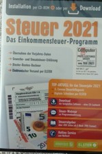 Steuer 2021 CD Steuererklärung Software