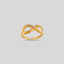 Endlosigkeit Statement Ring -