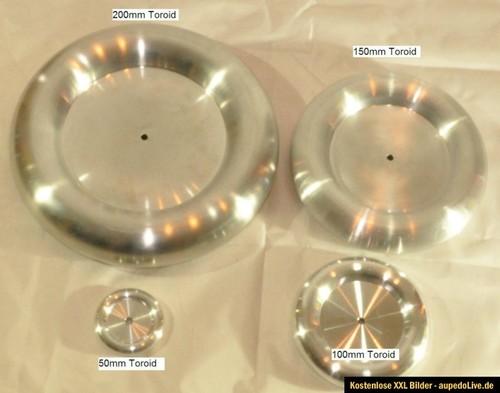 Toroid 50mm alu massiv top - 50mm,