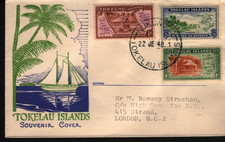 Tokelau Islands 1948 Souvenir