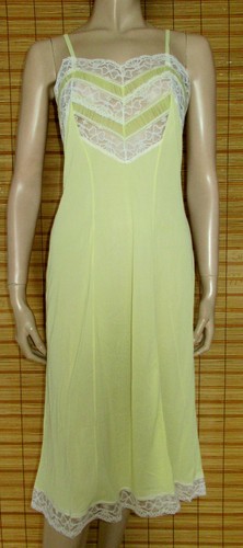 Gelbes unterkleid spitze - unterkleid,