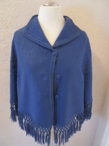 Poncho cape dunkel - poncho, lila