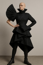 BRONX Leder-Boots mit Nieten