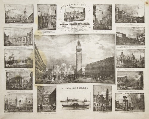Venedig veneto souvenirblatt - veneto,