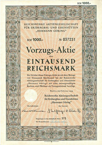 Reichswerke hermann göring - reichswerke,