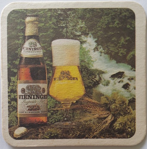 Alter bierdeckel brauerei c - bierdeckel,