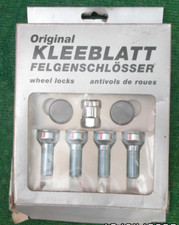 Felgenschlösser Kleeblatt Racimex M 14 x1,5 KU x35 mm