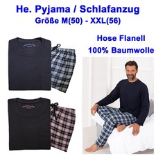 He. Nachtwäsche Pyjama