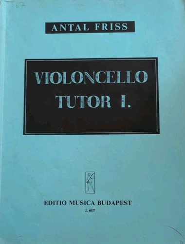 Violoncello tutor antal - tutor, 1