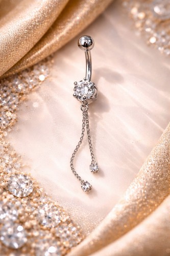 Bauchnabelpiercing 45mm - #10,