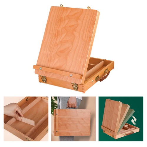 Holz tisch box staffelei - box,