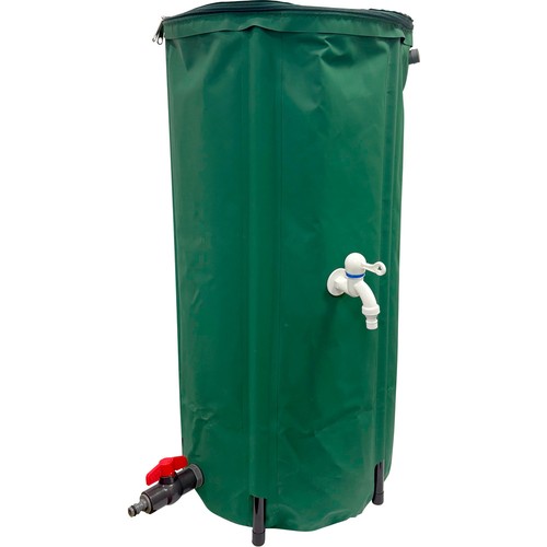 Regentonne faltbar 100l mit - regentonne,