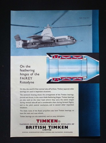 Original 1959 reklame british - original,