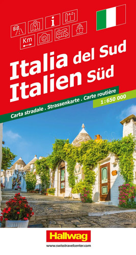 Hallwag strassenkarte italien - hallwag,