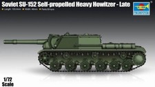 Trumpeter 07130 Soviet SU-152 Self-propelled Heavy Howitzer - Late 1:72 Bausatz
