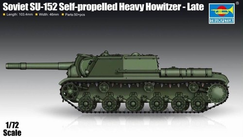 Trumpeter 07130 soviet 152 - trumpeter, su-152