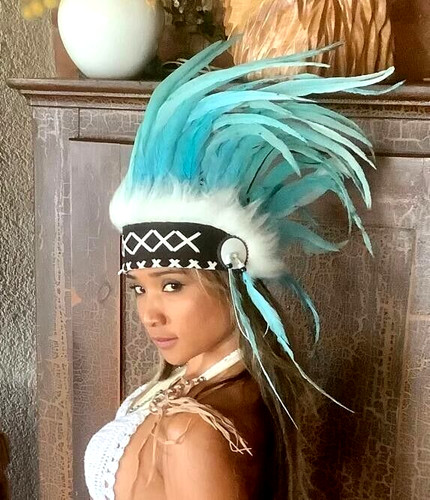 Indianer kopfschmuck war - 2,