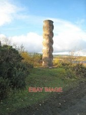 FOTO DIE KIELDER-SÄULE BAKETHIN-WEHR DIESE SÄULE AUS ROSA DODDINGTON-SANDSTEIN