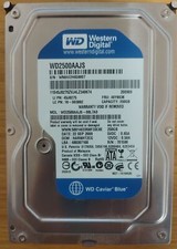 Western Digital WD2500AAJS-08L7A0 Festplatte 250GB 8,9 cm (3,5 Zoll), 7200rpm