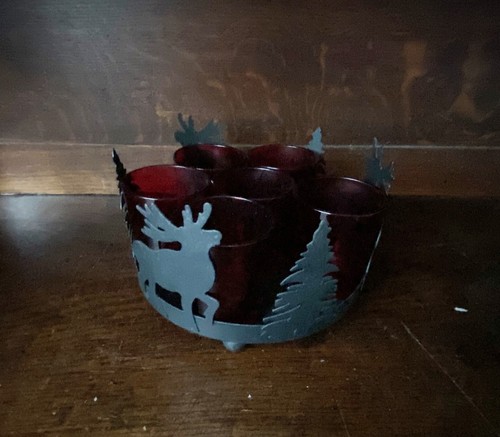 Teelichthalter adventskranz - teelichthalter,