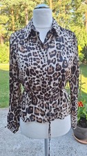 Damen Bluse Zara Leoprint