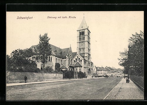 Ansichtskarte schweinfurt - ansichtskarte,