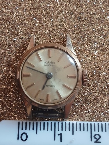 Vintage uhr roamer incabloc - vintage,