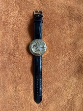 Armbanduhr, skelettiert, Automatikaufzug, Graf von Monte Wehro 