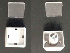 5 x TASTEN mit KLARSICHTDECKEL