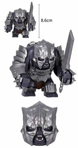 Gepanzerter troll figur - gepanzerter,