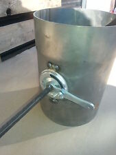 - Holzbackofen Klappe Rauchgasanschluß 150 Absperrklappe Rohrabsperrer