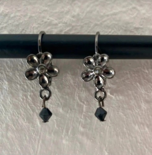 Ohrringe modeschmuck blume - ohrringe,
