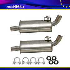 Auspuff Opel Diplomat B Kapitän A Admiral B ab. Bj. 1969-1978 links und rechts 