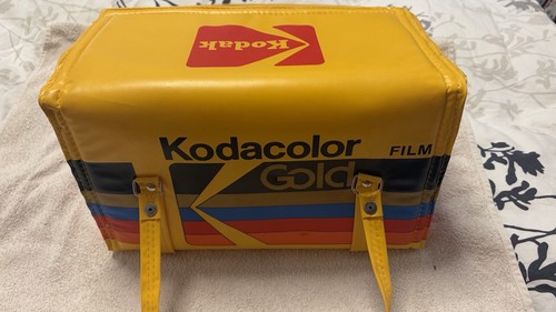 Vintage kodak gold kühltasche - gold,