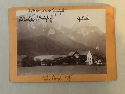 Foto 1895 gipfel hahnstein von - 1895,