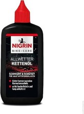 NIGRIN BIKE-CARE Allwetter-Kettenöl, 100 ml Flasche, Fahrradkettenöl, 