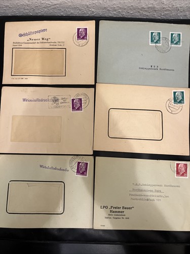 Ddr ulbricht belege - lot, -6x-