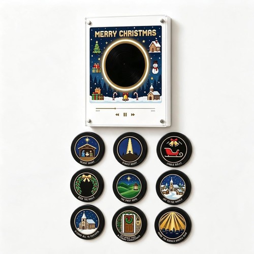 Weihnachts-Mini-Vinyl-Schallpl